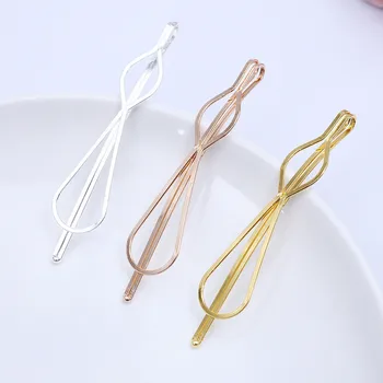 

50 PCS 70x14mm KC Gold Silver Plated Barrettes Hair Clips Metal Hairpin Base Setting DIY Hair Accessories For Women