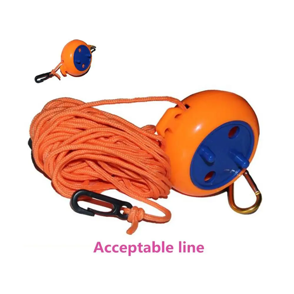 

MeterMall High Strength Outdoor Clothesline Retractable Rotation Recovery Box Type Tent Rope