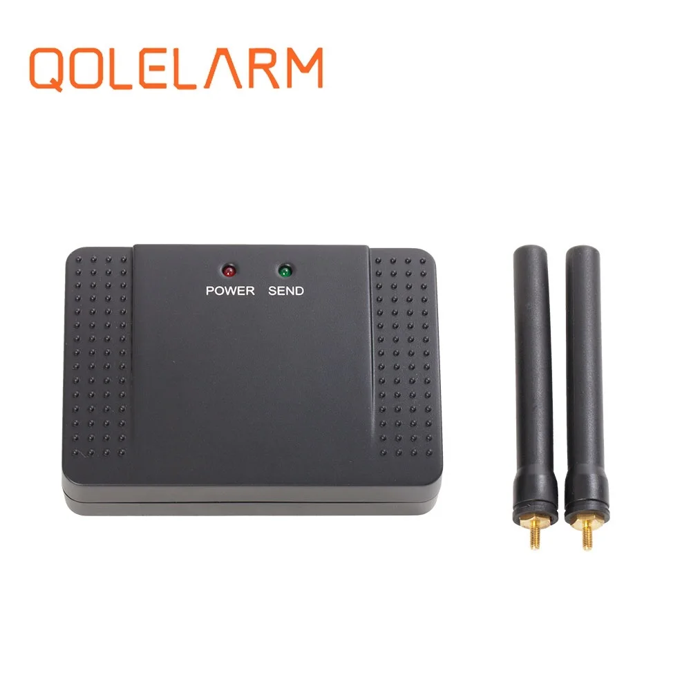 Qolelarm 3/7pcs each lot 433MHz Wireless alarm signal repeater transmit and enhance signal of sensor detector extender