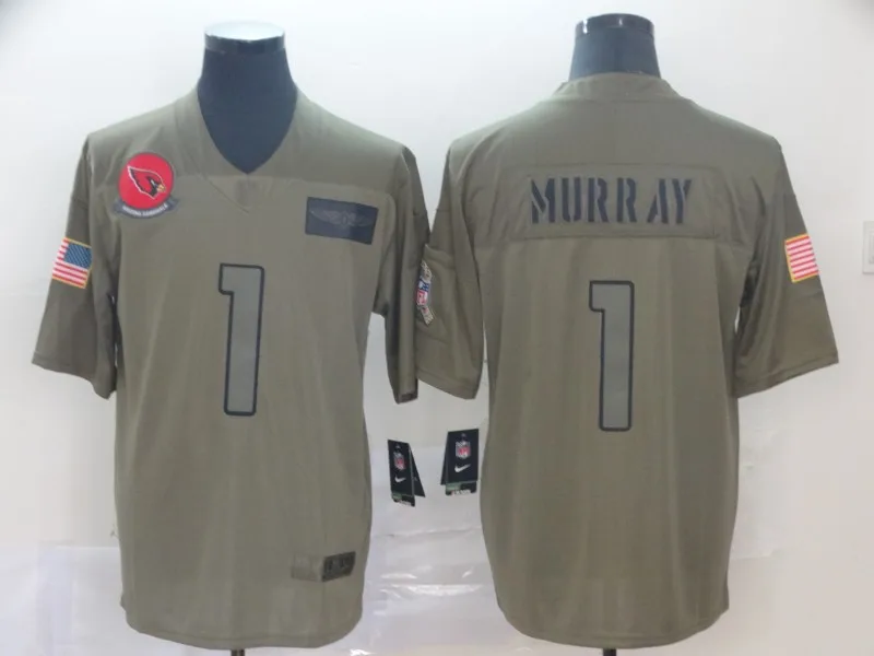 2 Stitiched, Kyler Murray Arizona 1 Cardinals Jersey - Цвет: 2