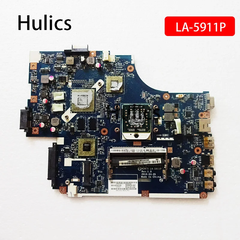 Hulics оригинальная материнская плата для ноутбука Acer ASPIRE 5551 г 5552 MBR4302001 NEW75 LA-5911P DDR3