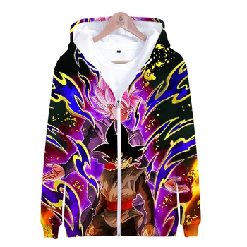 

Dragon Ball 3D Hoodies Men Women New Arrival Fashion Print 3D Anime Zipper sweatshirts Cartoon Dragon Ball zipper 3D Hoodie Men