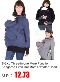 Повседневный свитер для беременных; Новинка г.; толстовки с капюшоном для беременных женщин; плотная Шерстяная Куртка для беременных; пальто