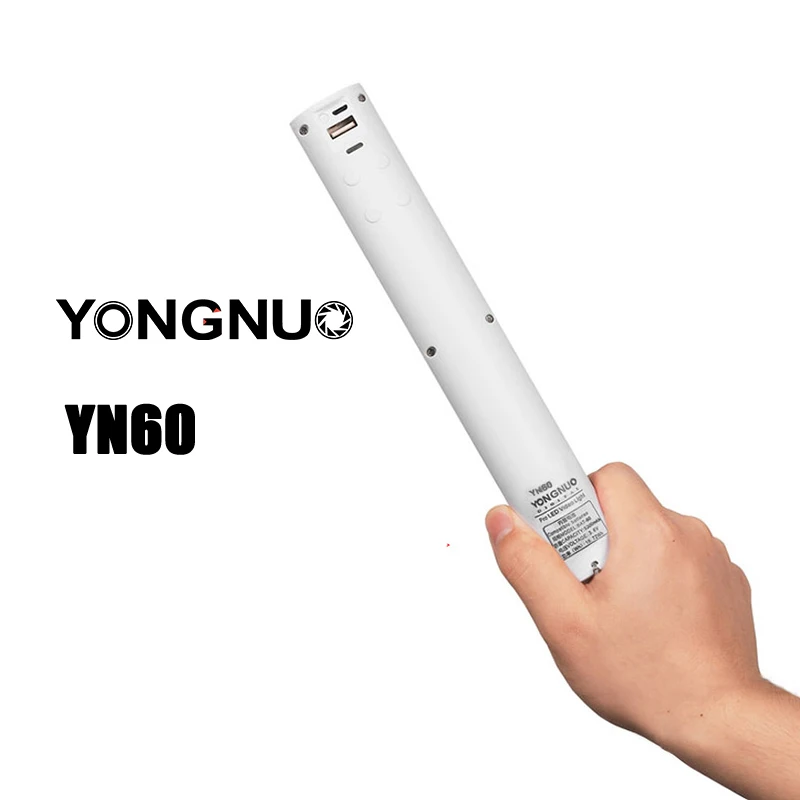 YONGNUO YN60 YN60 Pro 3200-5500K Светодиодная панель видео свет встроенный аккумулятор 5200 мАч цифровая зеркальная камера освещение для Nikon Canon sony - Цвет: YN60