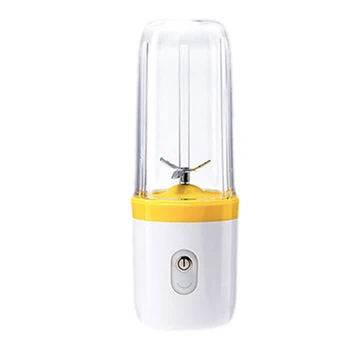 

350ML USB Small Mini Portable Single Individual Fruit Juicer Mixer Rechargeable Electric Juicer 7.5x22.5cm 80W TB Sale