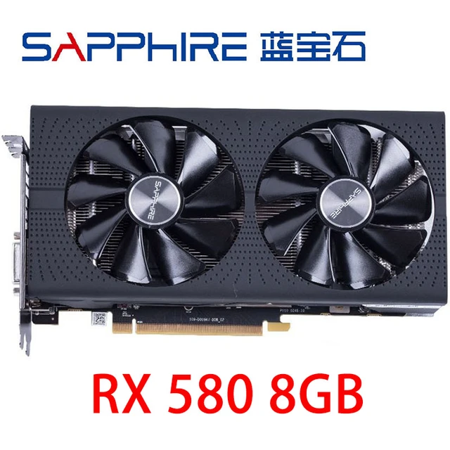 【箱なし・美品/送料無料】Sapphire RX580 8G GPU