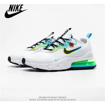 

Nike Air Max 270 React Men's Breathable Mesh Running Shoes Size 40-45