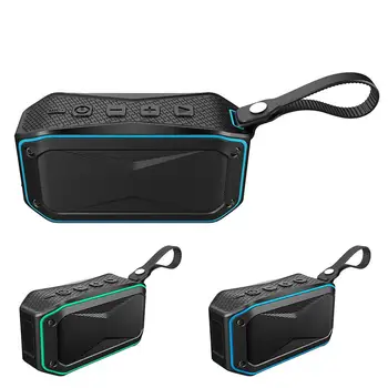 

Portable Wireless Bluetooth Speaker for Cycling Sport HiFi Bass Column with FM Radio Remote Control