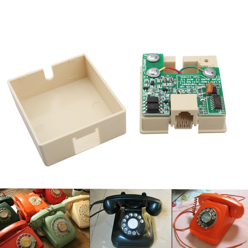 Convertidor de tono de pulso, convertidor Dual de Frecuencia múltiple DTMF, versión Normal, teléfono de Dial antiguo/módulo Dual de pulso