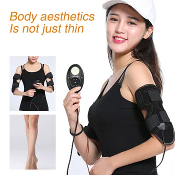 

1pair Thigh Calf Rejection Of Fat Portable EMS Vibration Home Girls Fitness Equipment Exercise Weight Loss Arm Slimming Belt