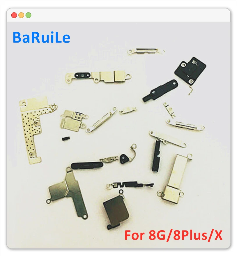 BaRuiLe 5 наборов внутреннее металлический комплект кронштейн держатель для iPhone 8G