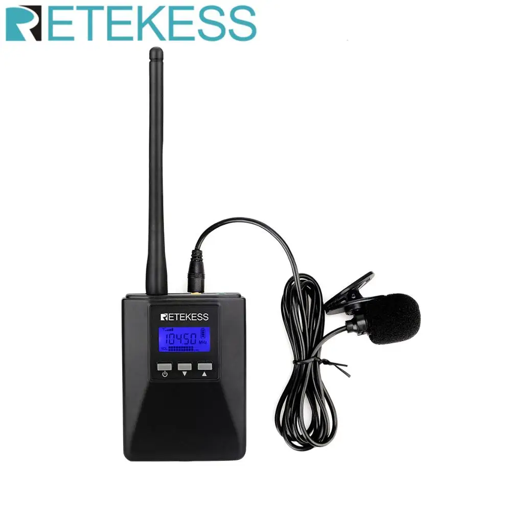 Портативный FM передатчик Retekess TR506 для церкви|Микрофоны| |