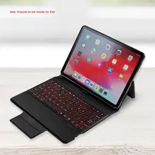 Bluetooth клавиатура чехол подсветка подставка для клавиатуры для iPad Pro 11 дюймов 3 цвета поддержка прямой доставки