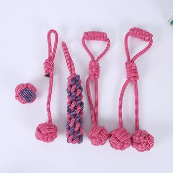 

Interactive Dog Toys For Large Small Dogs Big Dog Ball Toy Dog Chew Rope Pet Toys Rope Balls Small Strong Dog Toys