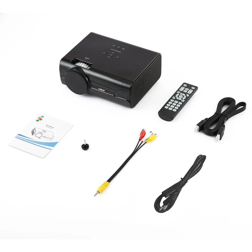 

BL45 LED Beamer Multifunctional Home Video Projector Portable Multimedia Player Digital Projector EU Plug Meeting System Ship DE