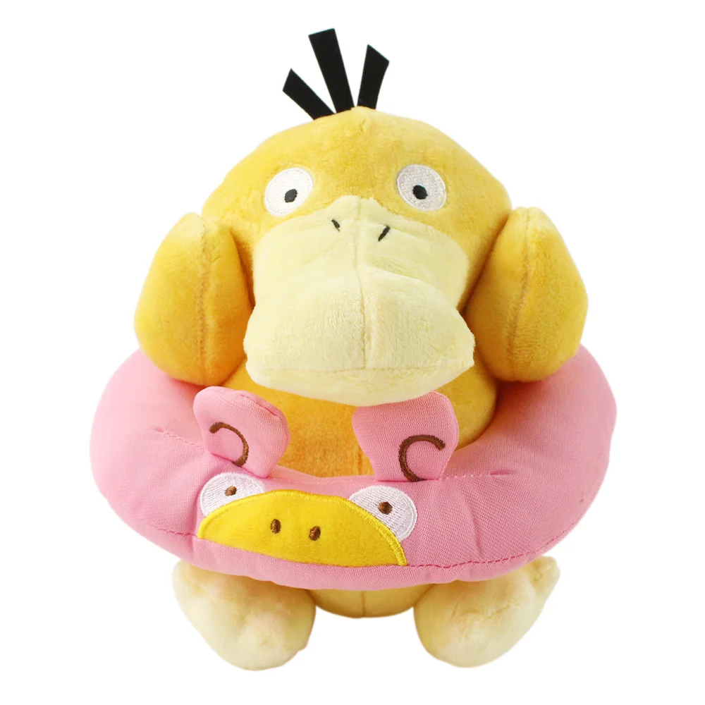 20 см покемон аниме Psyduck с слонотыксом спасательный буй держатель головы кавайные
