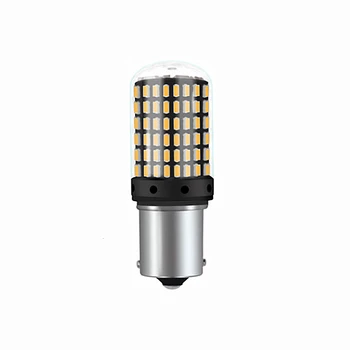 

3014 144smd Car Turn Signal Light 1156 BA15S LED Light No Error 21W Brake Lamp Reverse LED Bulbs for Car Repair Parts