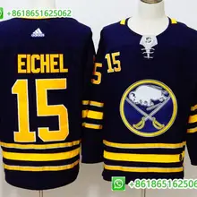 Мужская Хоккейная Футболка Buffalo Jack Eichel