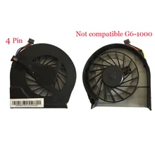 Ноутбук вентилятор охлаждения для HP Pavilion G4 G4-2000 G7 G7-2000 G6 G6-2000 683193-001 685477-001 аккумулятор большой емкости FAR3300EPA вентилятор и kipo 4 контакта