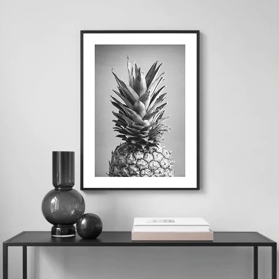 Nordic Black and White Marine Photography Art Print – Sexy Nude Women