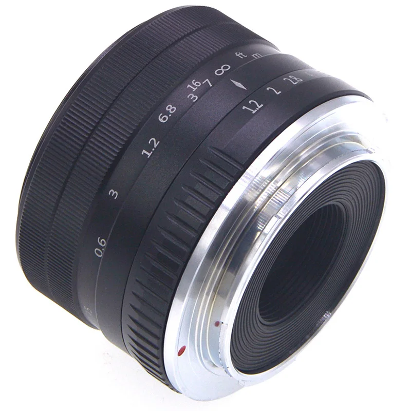 Горячий 3c-35 мм F1.2 Большая диафрагма Prime APS-C объектив камеры для sony E-Mount цифровая камера s NEX 3 NEX 3N NEX 5 NEX 5T NEX 5R NEX 6