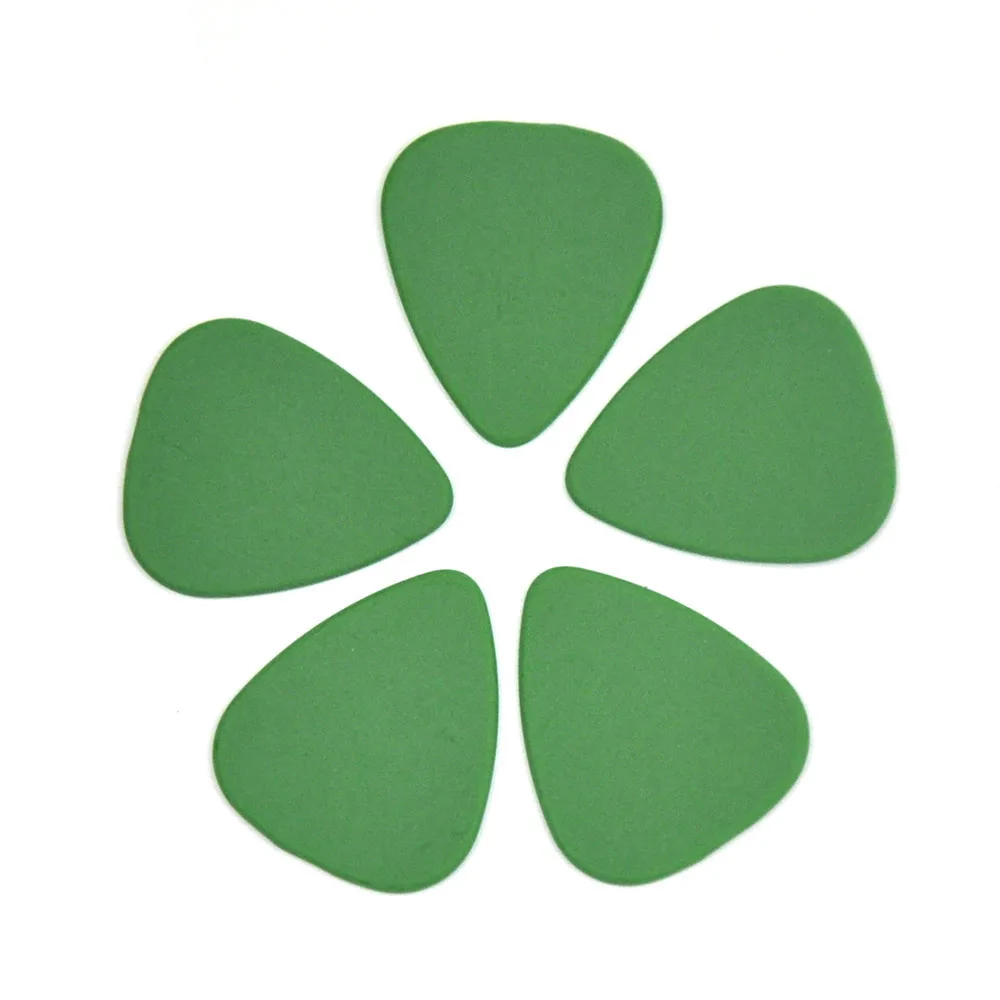 Lots of 100pcs Green Ultra Heavy 1.5mm Gauge Delrin Guitar Bass Picks Plectrums
