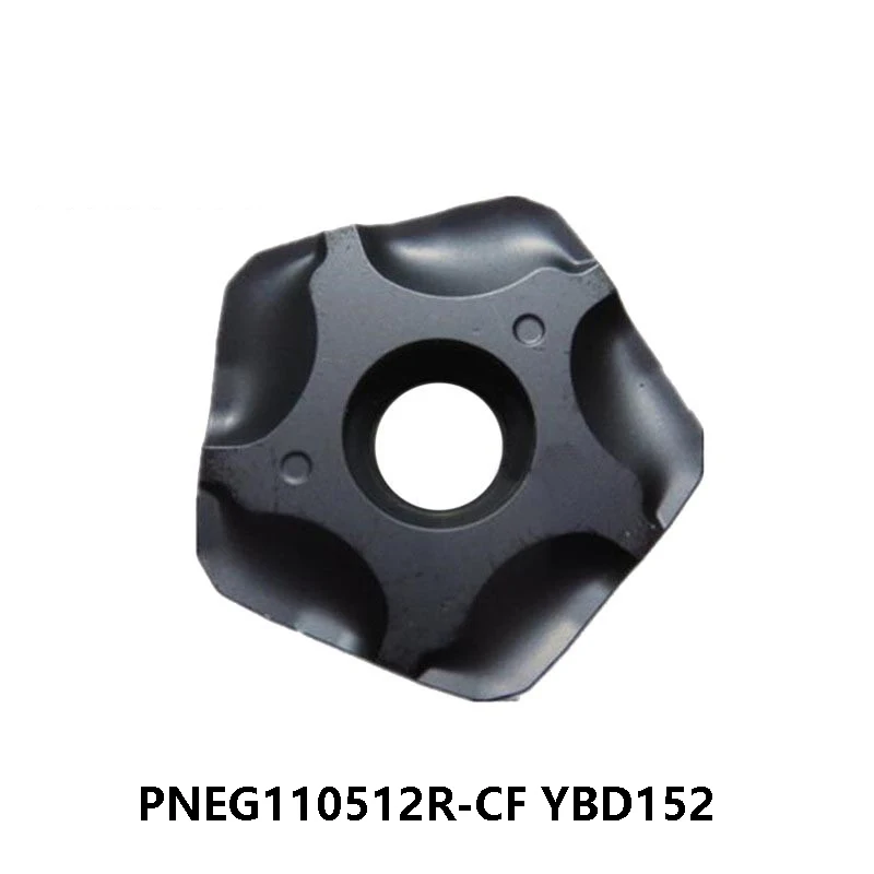 

Оригинальный PNEG110512R-CF YBD152 PNEG 110512 PNEG1105 карбидные вставки для чугуна токарные инструменты Токарный станок с ЧПУ