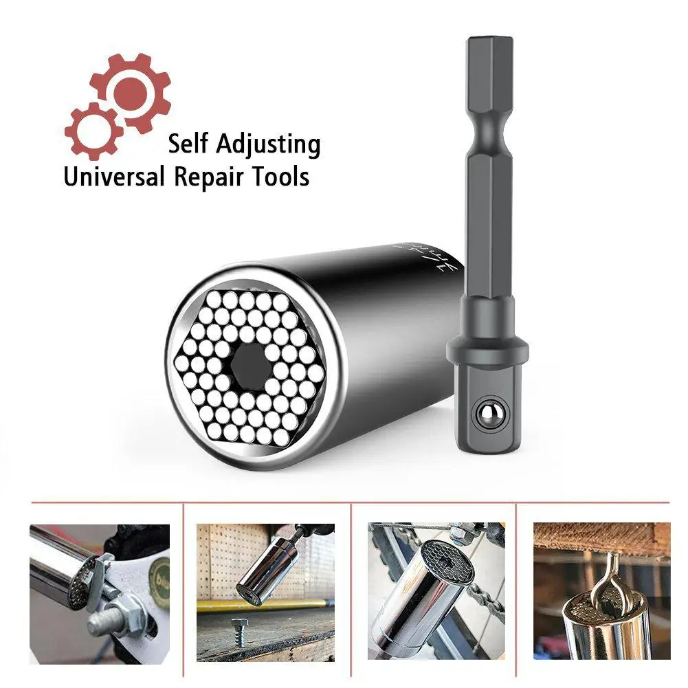 

Universal Car garage tools Adjustable Torque Ratchet Socket Wrench Set Spanner Multi-Function Hand Tool Set thread repair kit