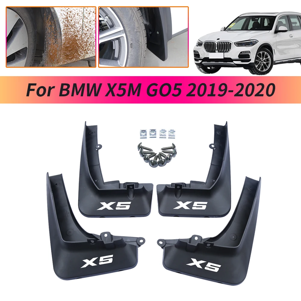 FRONT & REAR Splash Guards Mudflaps Car Fenders Mudguards Mud Flaps For