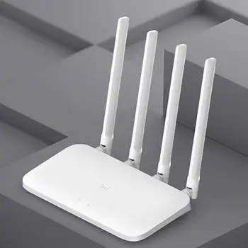 

Xiaomi 4C Smart Router 4 Antennas Router fast connection IPv6 1200Mbps 2.4GHz 5GHz WIFI Wireless APP Control