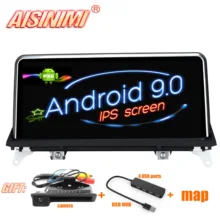 AISINIMI Android 9,0 PX6 автомобильный Dvd Navi плеер для BMW X5 E70/X6 E71 2007-2010 CCC или CIC система аудио gps стерео Авто все в одном