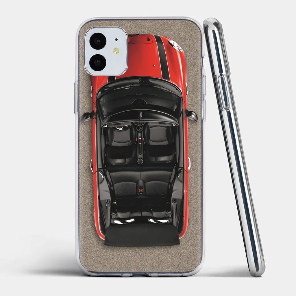 Силиконовый чехол для iPhone 11 Pro 4 4S 5 5S SE 5C 6 6S 7 8 X XR XS Plus Max iPod Touch car mini cooper jcw|Бамперы| |
