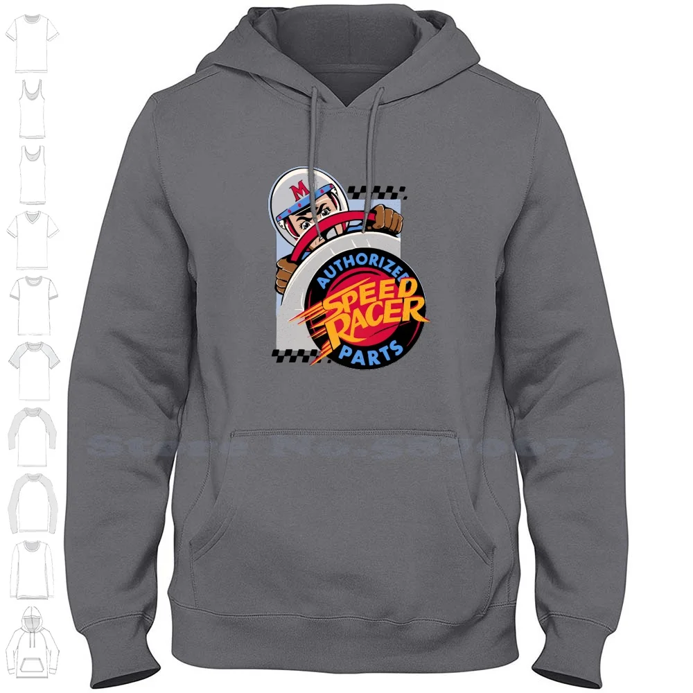 Felpa Con Cappuccio Speed Races Autorizzata Per Uomo Donna Mach 5 Go Go Japanese Racer Racer X Racing