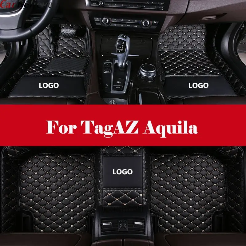 

All Weather Floor Mat Full Protection Car Accessories Floor Foot Pad car styling For TagAZ Aquila
