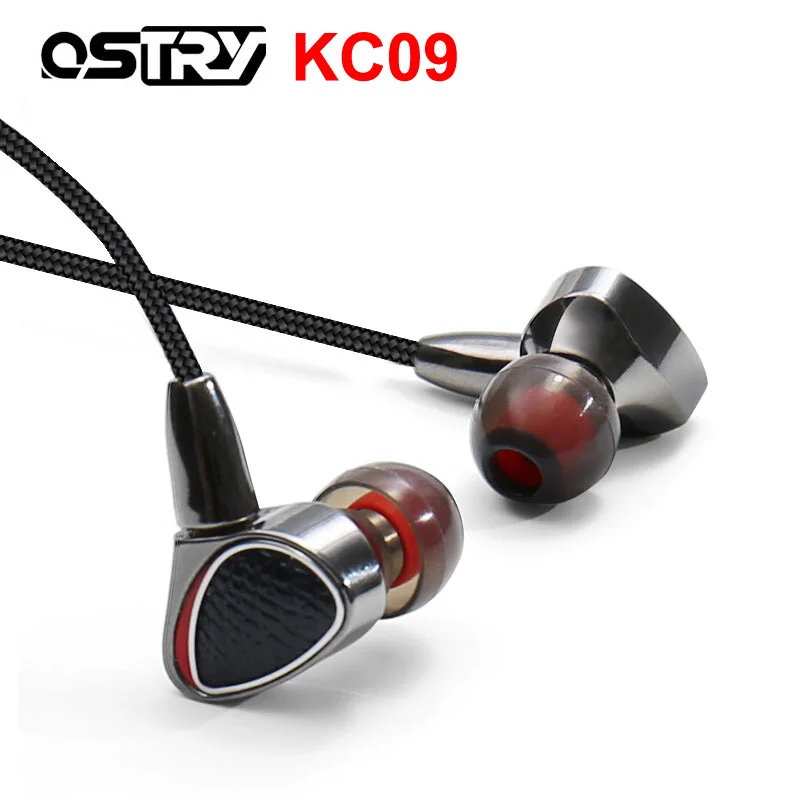 OSTRY KC09 Наушники Hi-Fi для смартфона xiaomi MMCX съемные Высокопроизводительные наушники