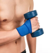 Бинты тканевые Скручивающиеся браслеты регулируемое эластичное давление Одиночная переноска Тяжелая атлетика тренировочный браслет эластичный бандаж Cu