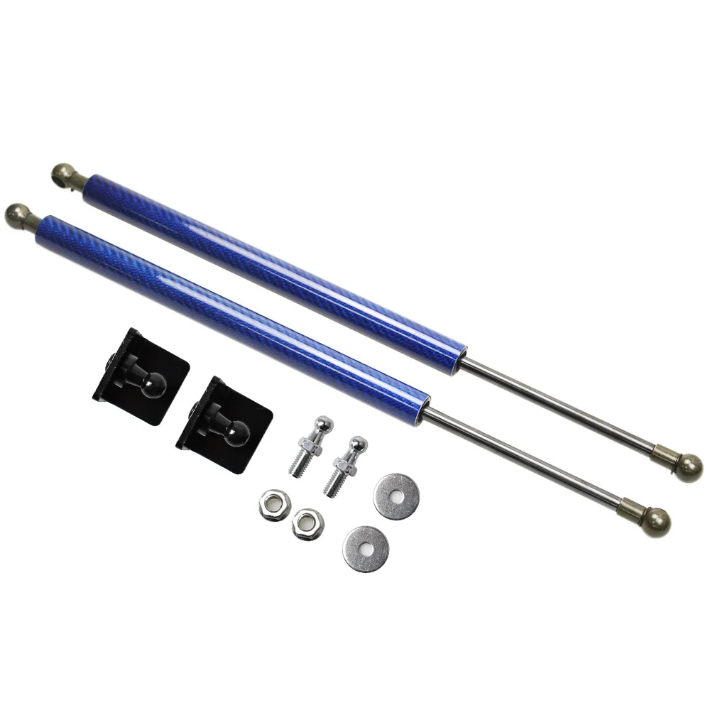 for SEAT Ibiza Mk4 (6J) 2008-2017 Font Bonnet Hood Modify Gas Struts Carbon Fiber Lift Support Shoc