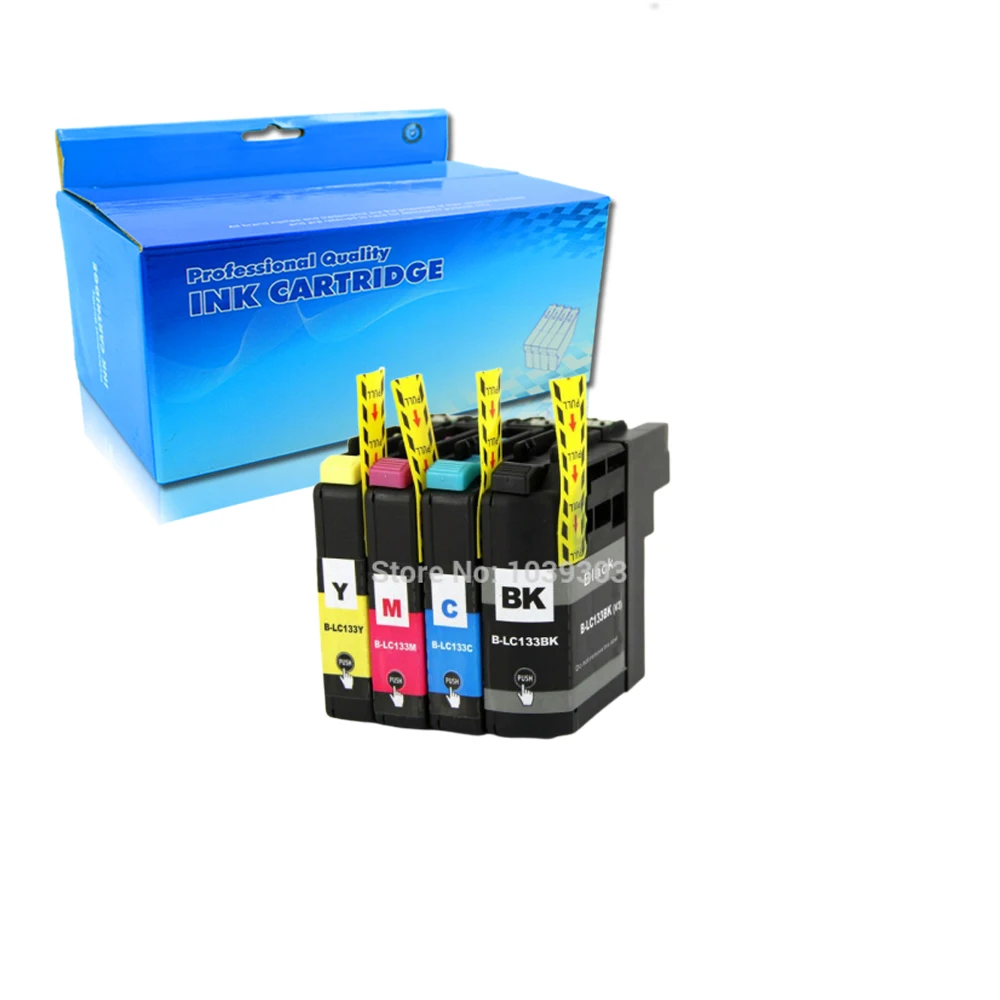 

5 x Hi-yield Ink cartridge Compatible for brother LC131 LC133 LC135 DCP-J172W/J152W/J552DW MFC-J245 J470DW J650DW J870DW J4410DW