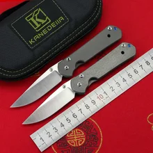 KANEDEIIA маленький sebenza 21 складной нож S35VN лезвие с титановой ручкой для кемпинга и охоты Карманные Ножи EDC инструменты