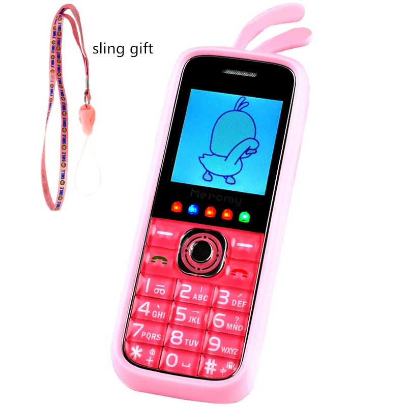 

Lovely unlocked mini phone LED MP3 vibration Camera ​Speed dial cell phones child push-button telephone cheap small mobile phone