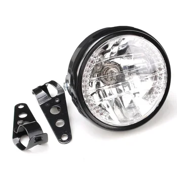 

Motorcycle Accessories Cruise Prince Car Retrofit Retro Headlight Headlight Ear Ear Bracket LED Turn Light