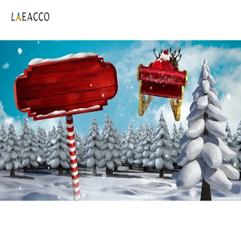 

Laeacco Christmas Ball Snow Gift Decorate Baby Party Photography Backgrounds Customized Photographic Backdrops For Photo Studio