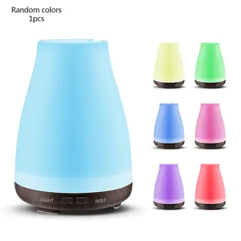 

100ML Colorful Night Light Home Office Aroma Essential Oil Diffuser Ultrasonic USB Rechargeable Mist Humidifier
