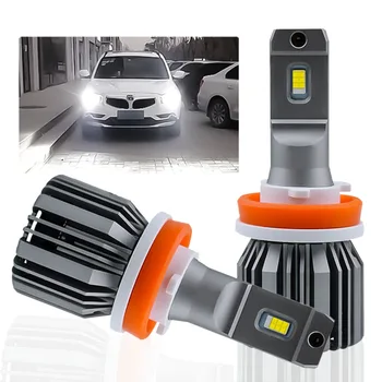 

2x H11 H7 H1 9005 LED Bulb H4 Lamp Car Headlight H8 H9 HB3 9012 9006 HB4 16000LM White 6500K Auto 12v For Honda Civic Accord Crv