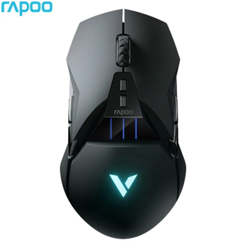 

Rapoo VT950 C Gaming Mouse 2.4G Wireless 16000DPI OLED Display RGB Lighting PMW3389 Engine For PUBG LOL FPS Games