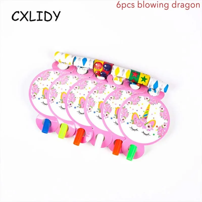 Rainbow Unicorn Cupcake Wrappers Cake Topper Happy Birthday Party Cake Decorations Kids Baby Shower Unicorn Party Supplies GM001 (22)