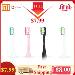 Xiaomi Oclean один/SE замена головки Зубная щётка для автоматического Sonic Электрический Зубная щётка округления щетины Tuuthbrush головы X30