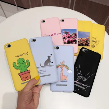 

Redmi 4A Case For Xiomi Xiaomi Redmi 4A 4 a a4 Cartoon Soft Case Ultra Slim TPU Silicone Cover For Xiaomi Redmi 4A Phone Cases