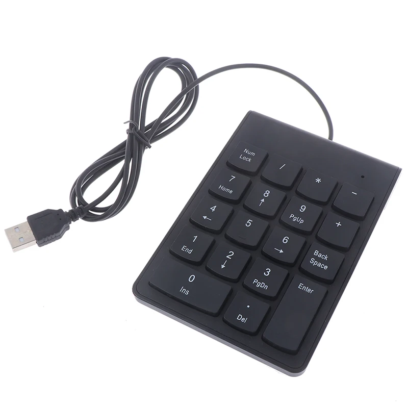 Проводная цифровая клавиатура с 18 клавишами Usb для ПК|Клавиатуры| |