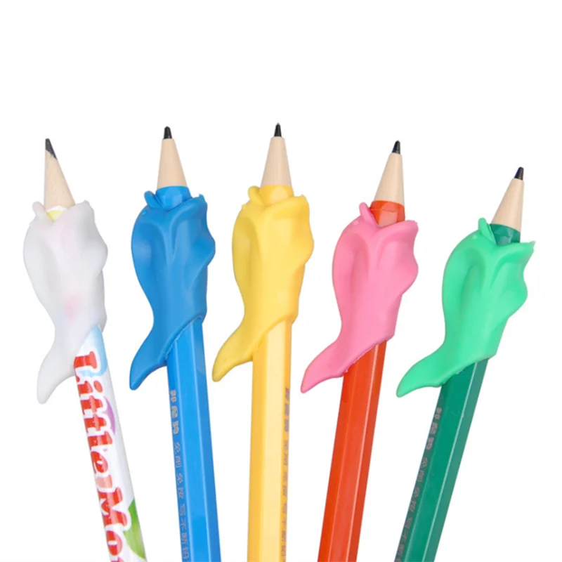 10 шт. детская обучающая учебная Канцелярия карандаш удерживающее практическое устройство для коррекции ручки Postures Grip